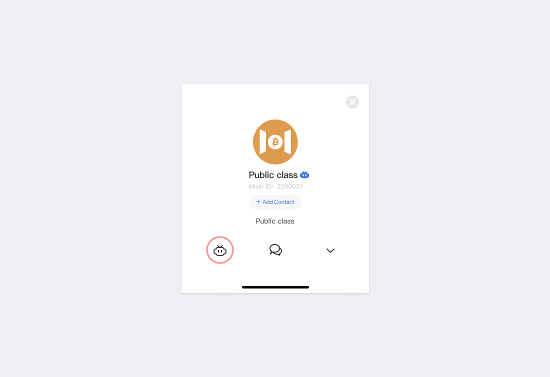Click The Bot Icon